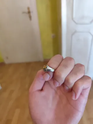 Anillo Plata 925 FC Barcelona