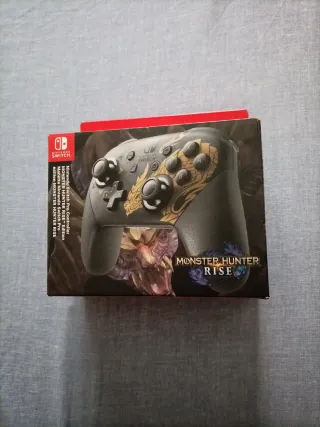 Mando Nintendo Switch Pro Monster Hunter Rise