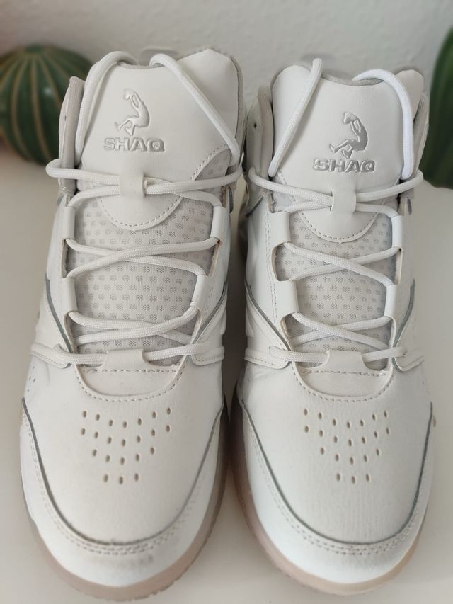 Zapatillas Shaq blancas originales nuevas
