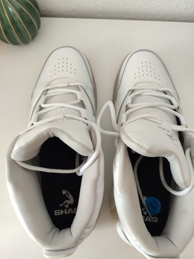 Zapatillas Shaq blancas originales nuevas
