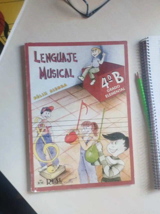 Lenguaje musical 4 ̆B Grado elemental