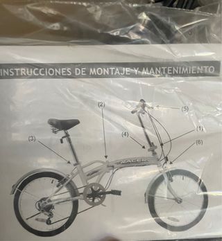 Bicicleta Plegable Nueva