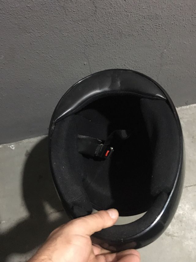 Casco Moto XL con Visera