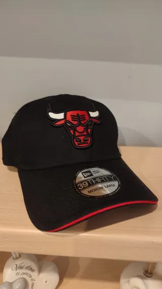 Cappello New Era Chicago Bulls Nero Rosso
