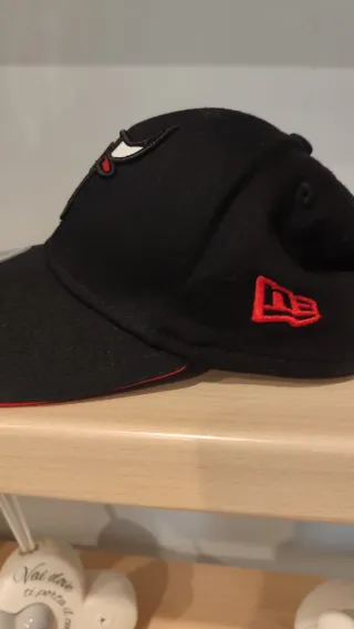 Cappello New Era Chicago Bulls Nero Rosso