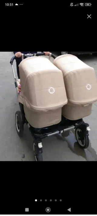 Carro gemelar Bugaboo