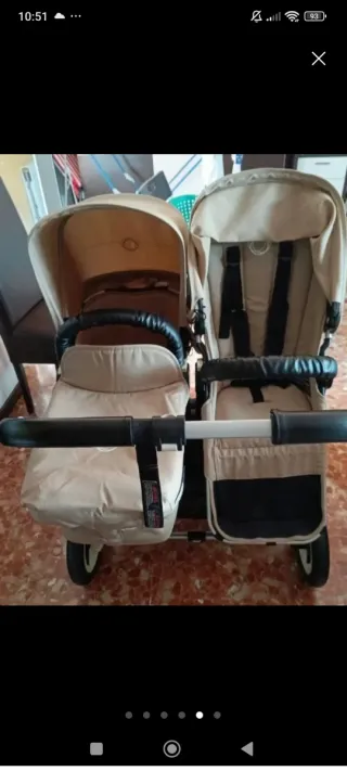 Carro gemelar Bugaboo