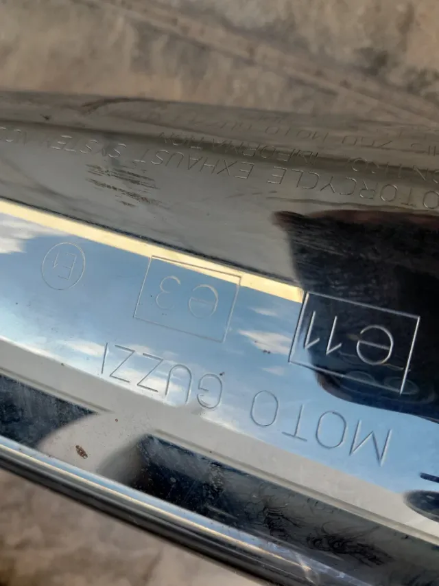 Silenciosos Guzzi V7 Cromados