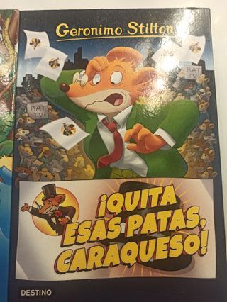 Libros Geronimo Stilton el número 11 y el número 9