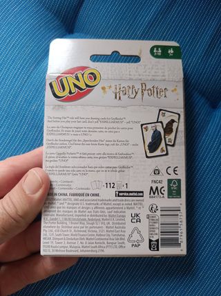 UNO Harry Potter Mattel Carte da Gioco