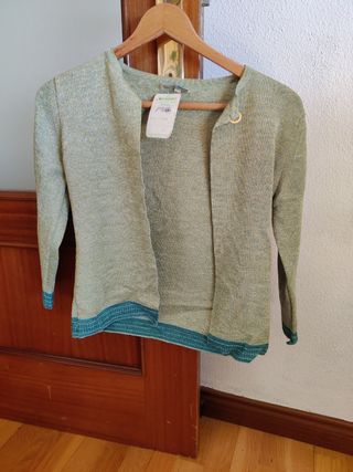 Chaqueta fiesta hilo dorado Talla 2