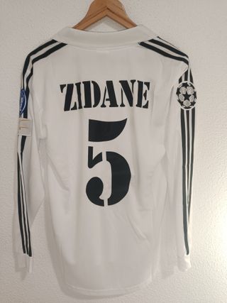 Camiseta bolea Zidane 5 Talla S futbol retro 
