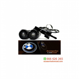 KIT DE DOS PROYECTORES LED LOGO BMW PARA PUERTAS