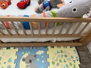 Estructura Cama Montessori Madera Natural