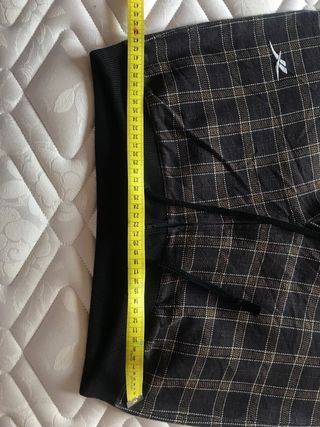 Pantalones de chándal unisex cuadros marrones