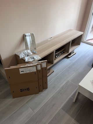 Mueble Besta Ikea Madera