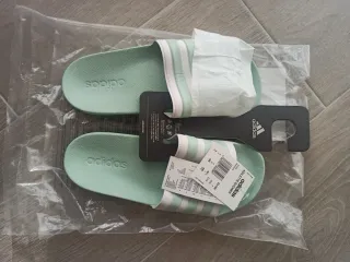 Chanclas Adidas Adilette Shower verdes