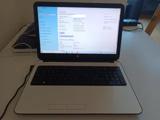 Portátil HP 15,6 Negro/Blanco