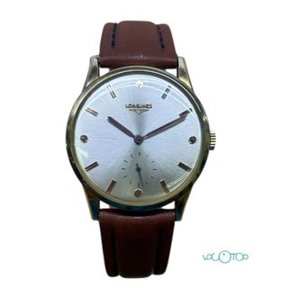 Reloj Longines Cuerda Dorado y Marrón