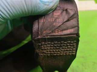6l0857805b cinturón seguridad seat ibiza 120167