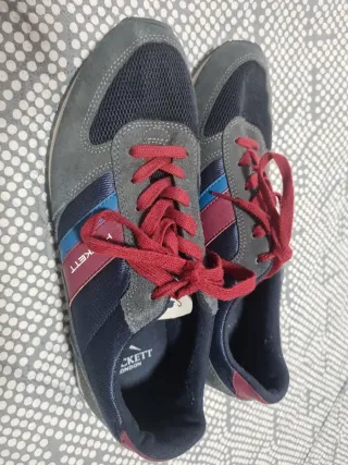 Zapatillas Hackett Azul y Gris