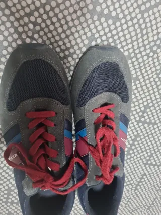 Zapatillas Hackett Azul y Gris