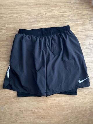 Pantalones cortos Nike 2x1 negros