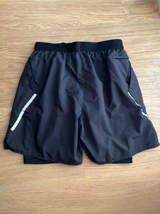 Pantalones cortos Nike 2x1 negros