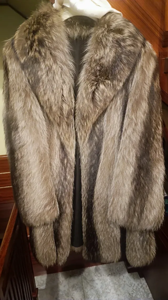 Pelliccia vintage di marmotta