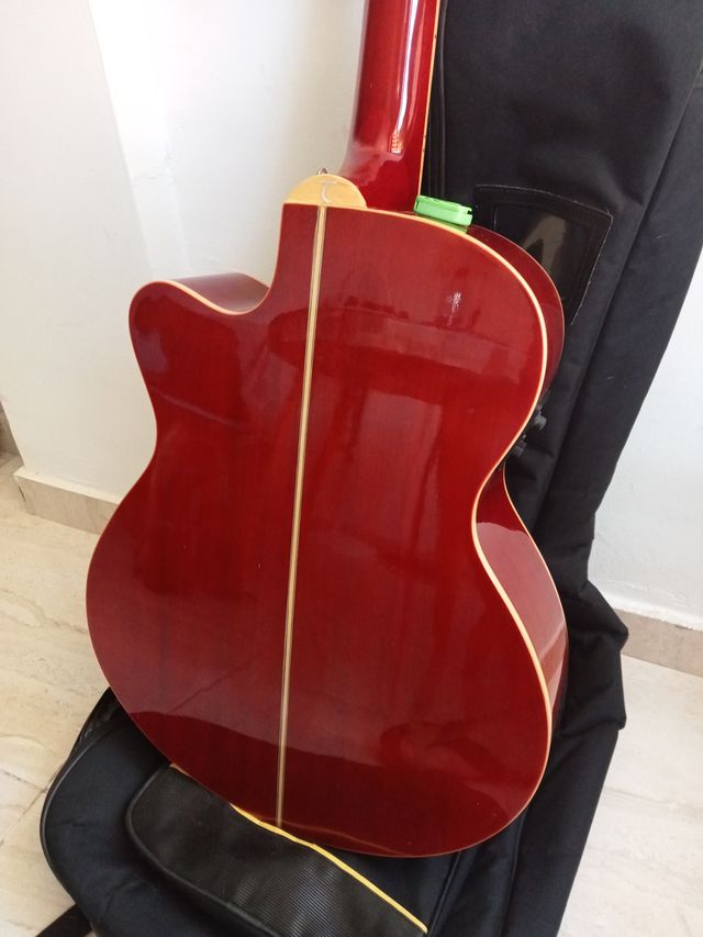 Guitarra Tanglewood Acústica Roja