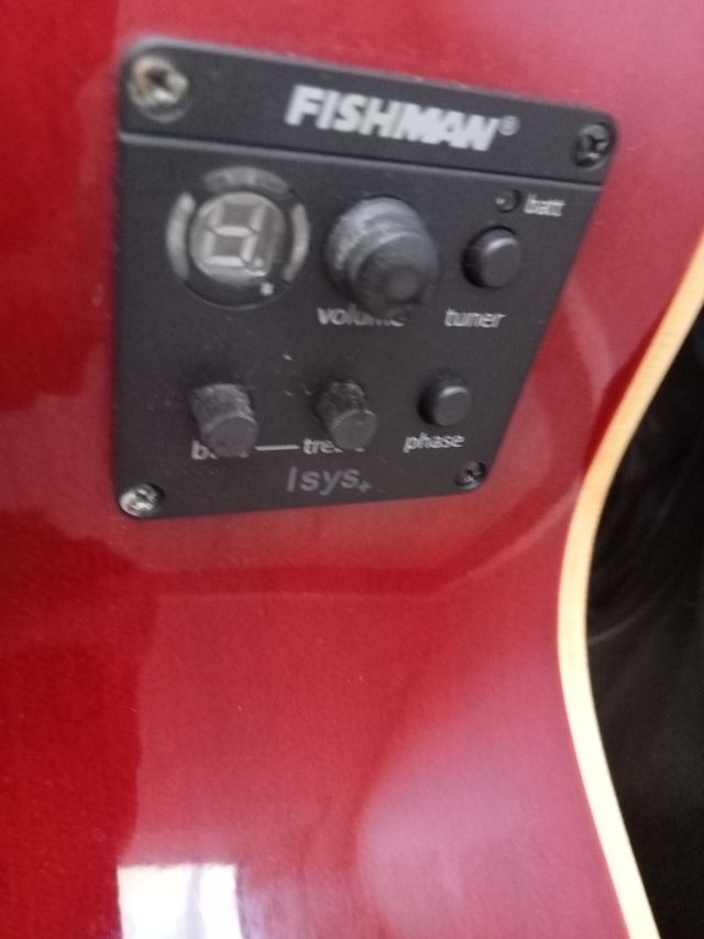 Guitarra Tanglewood Acústica Roja