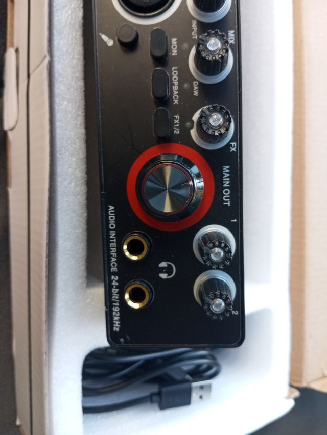 Tarjeta de Sonido Profesional USB