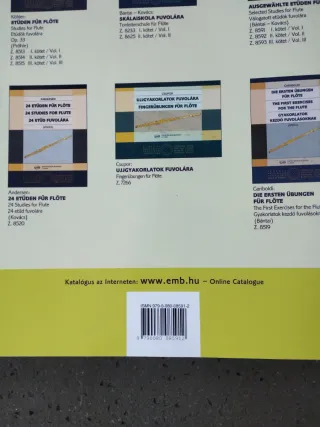 Libro Flauta Travesera: Estudios Seleccionados