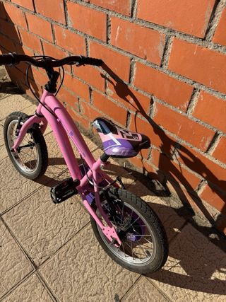 Bicicleta niña Megamo 14 como nueva