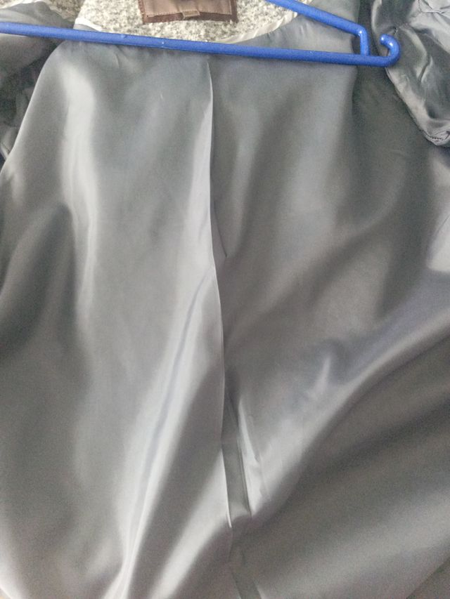 Abrigo Cortefiel Talla L Gris