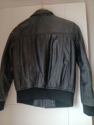 Chaqueta Teddy Smith Talla 12 Cuero Marrón