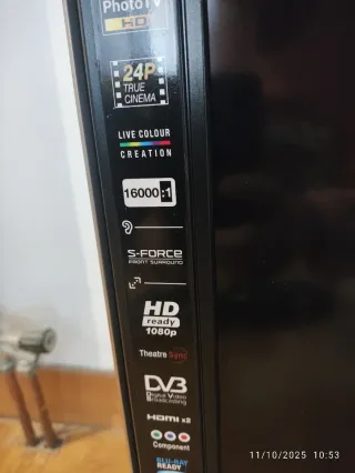 Televisión Sony Bravia 40 Negra