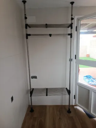 Perchero Colgador Metálico Ajustable