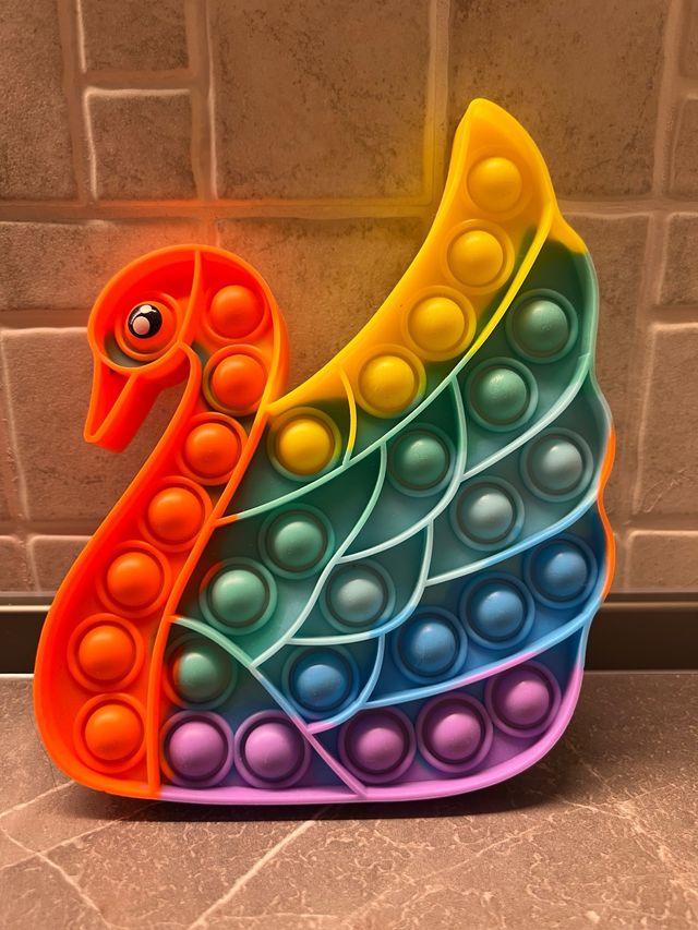 Pop it Cigno Arcobaleno