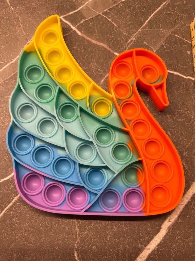 Pop it Cigno Arcobaleno