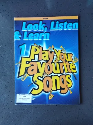 Libro Flauta Look, Listen & Learn 1