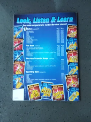 Libro Flauta Look, Listen & Learn 1