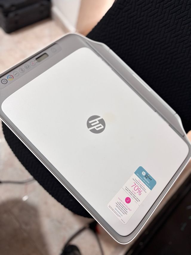 Impresora HP Multifunción Gris/Blanca