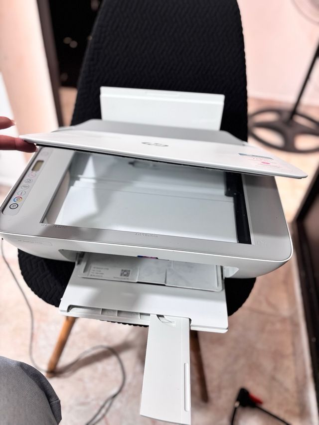 Impresora HP Multifunción Gris/Blanca