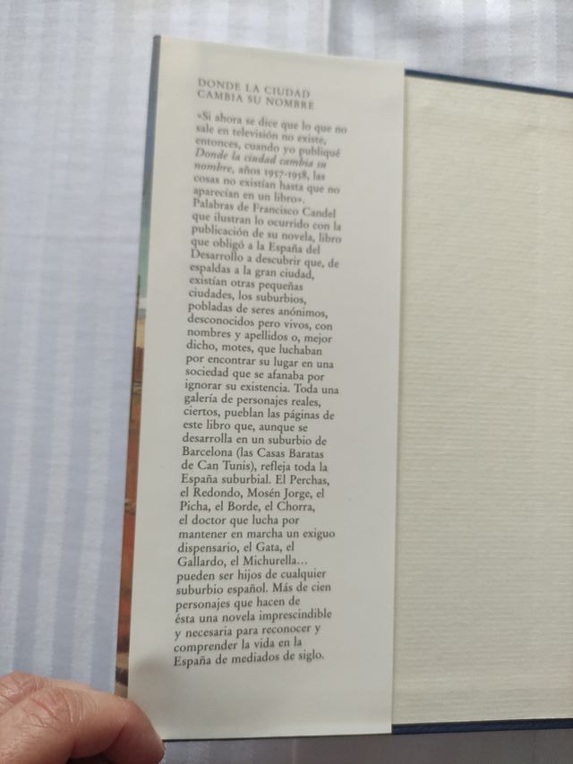 Donde la ciudad cambia su nombre