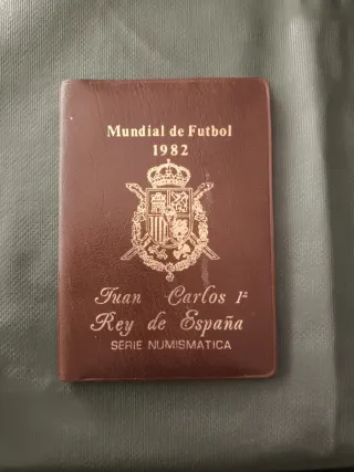 Monedas Mundial Fútbol 1982 Juan Carlos I Serie 