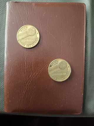Monedas Mundial Fútbol 1982 Juan Carlos I Serie 