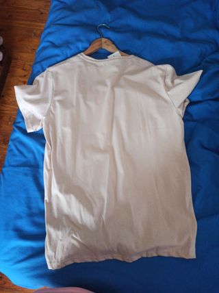 Camiseta  Beige Manga Corta