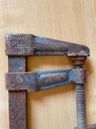 Sargentos de hierro (lote 3) Vintage