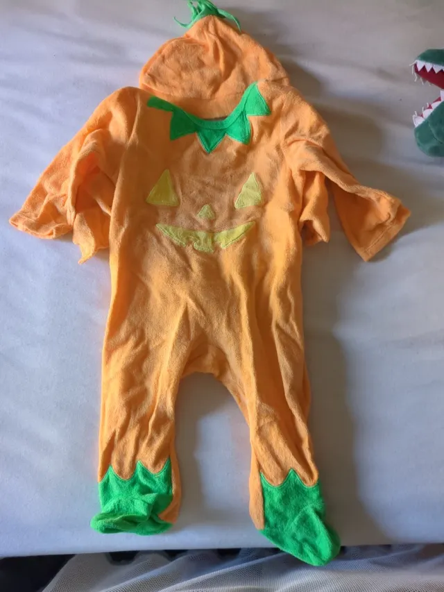 Disfraz Calabaza Halloween Bebé 9 Meses